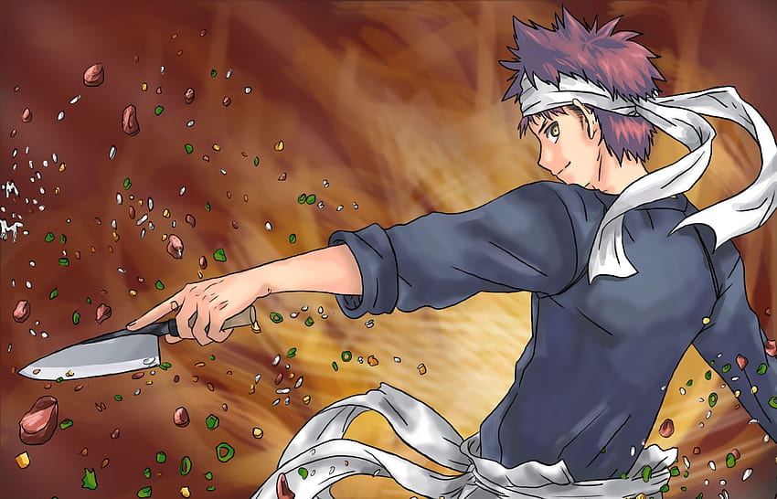Anime Cooking, kitchen anime art HD wallpaper