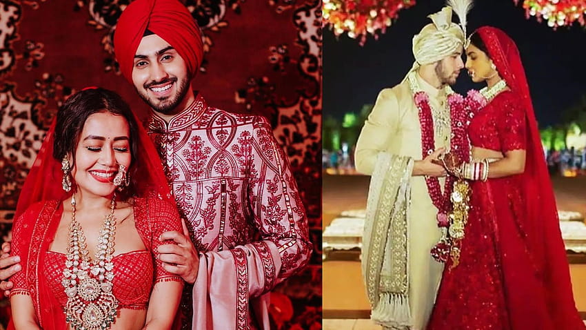 Neha Kakkar's wedding outfit looks heavily inspired from Priyanka Chopra's D HD wallpaper