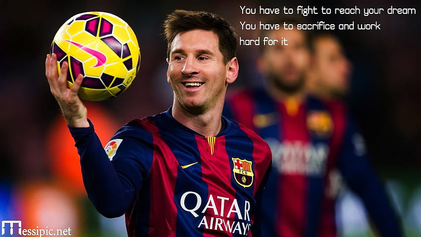 Lionel messi quotes on part 1 HD wallpaper | Pxfuel