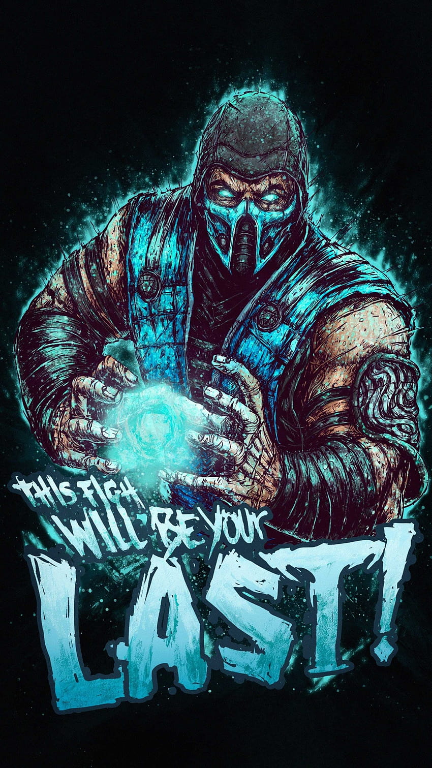 Mortal Kombat Sub, sub zero 2021 HD phone wallpaper