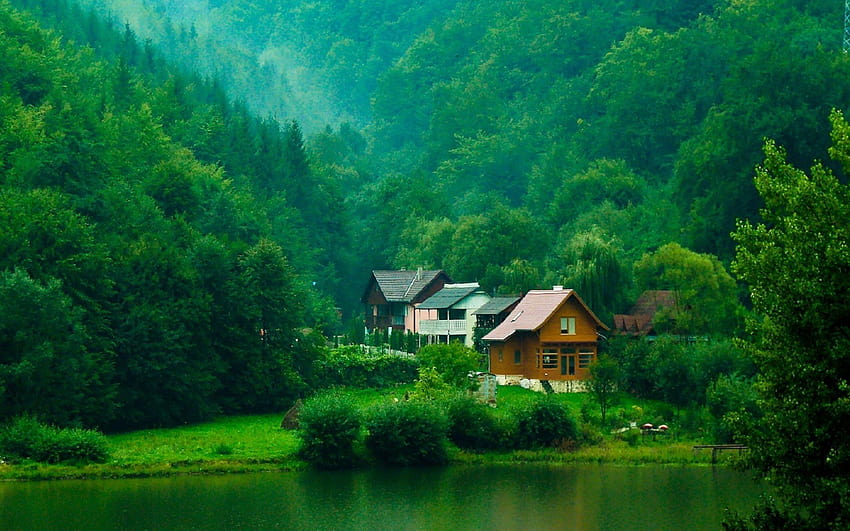 Serenity in Transylvania Romania HD wallpaper