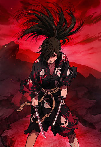 Dororo Hyakkimaru, alone, mountain, japan, sad, 90s, samurai, anime, HD  phone wallpaper