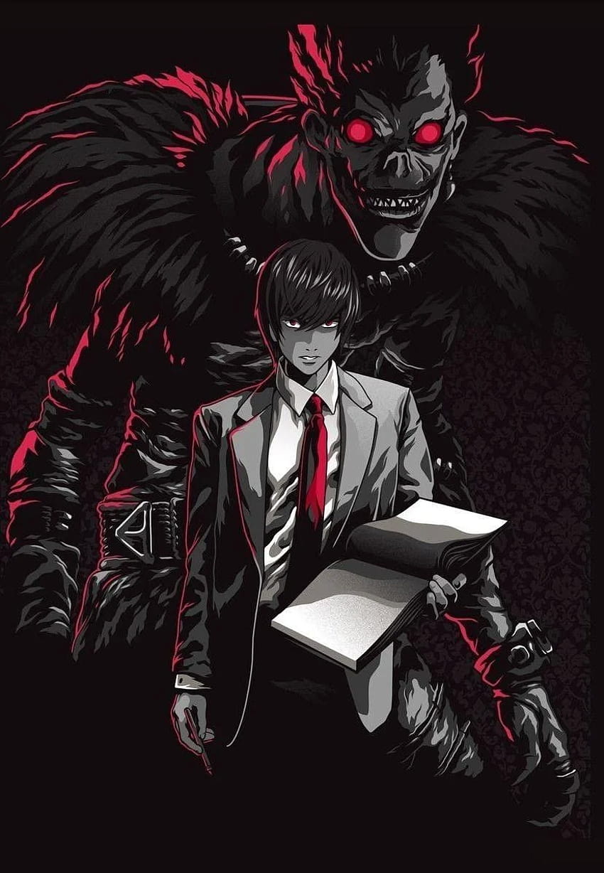 Anime on Death Note, death note halloween HD phone wallpaper