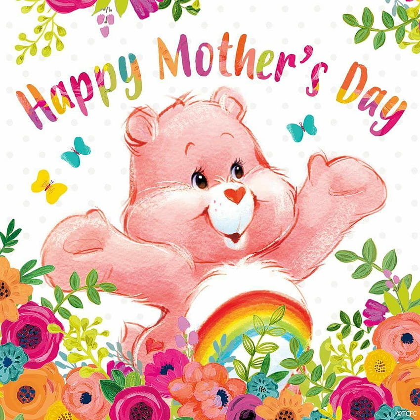 Happy Mother's Day from Cheer Bear!, mothers day cartoons HD phone  wallpaper | Pxfuel