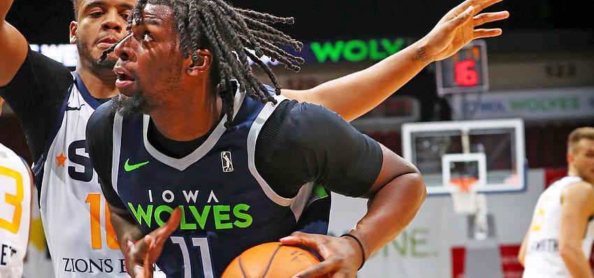 Timberwolves rufen Naz Reid vom G-League-Partner Iowa Wolves zurück HD-Hintergrundbild