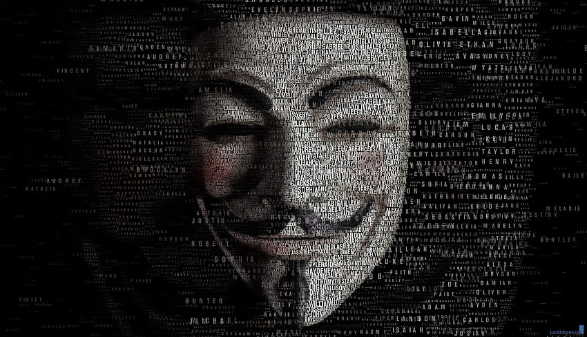 Guy Fawkes , Arka planlar, anon maskesi HD duvar kağıdı