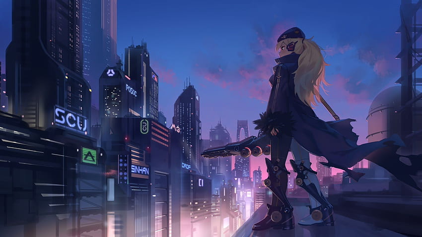 Anime cityscape là thế giới đầy sáng tạo và màu sắc đầy mê hoặc. Những bức ảnh anime girl in city 1920x1080 này cho thấy phong cảnh thành phố đầy huyền ảo, đẹp mắt và bắt mắt, khiến bạn muốn lạc vào thế giới ảo của anime. 