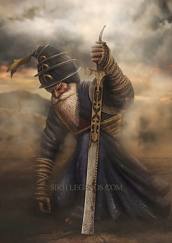 Sikh Warrior by TheLivingShadow on DeviantArt