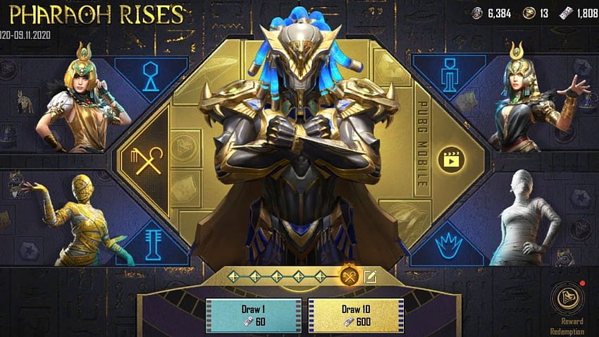 Juego al máximo de Golden Pharaoh X Suit en Rog Phone 3 fondo de pantalla