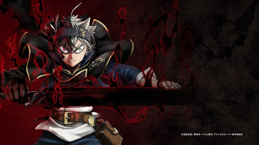 Asta, pc anime black clover nero HD wallpaper