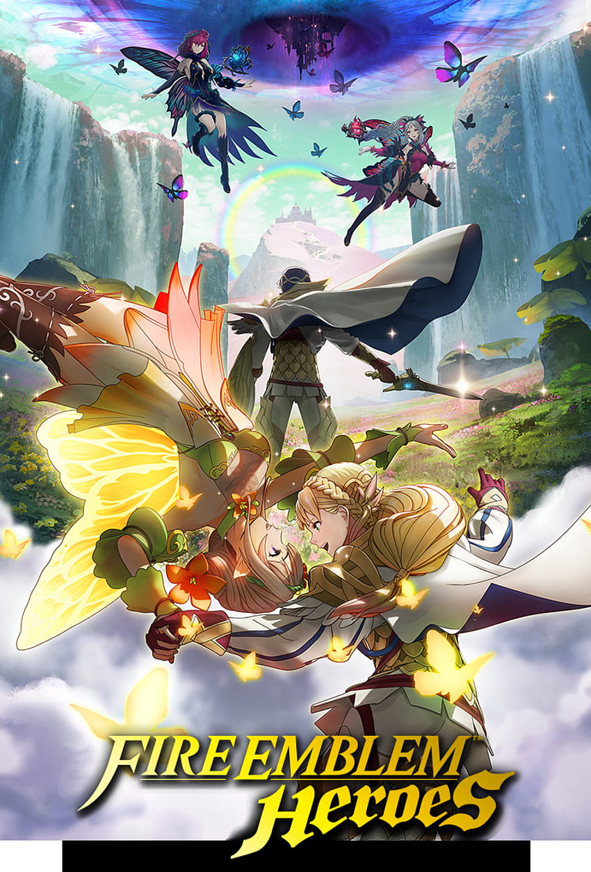 Fire Emblem Heroes, Rolle und Emblem der mobilen Legenden HD-Handy-Hintergrundbild