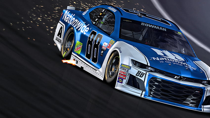 Attempted making an Alex Bowman wallpaper. How do y'all think it