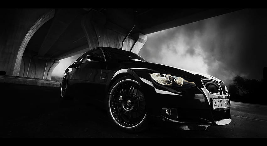 Black BMW on GreePX, neon bmw HD wallpaper | Pxfuel