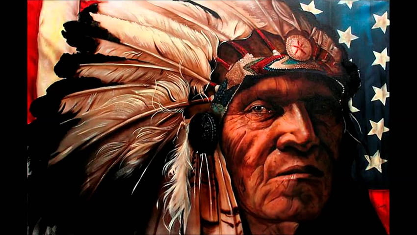 Guerreiro Apache, índio apache papel de parede HD
