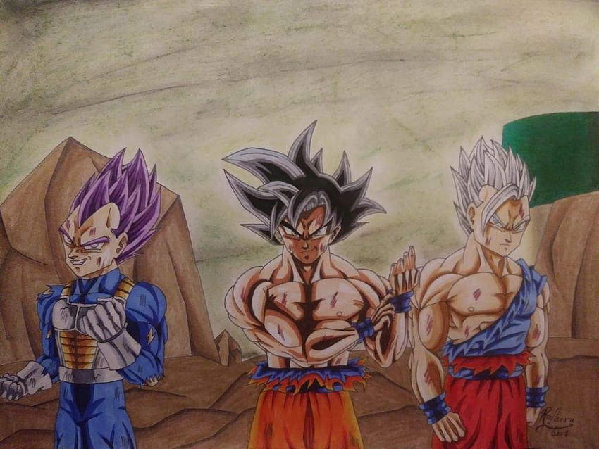 Drawing goku ultra instinct HD wallpapers