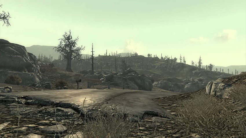 Das Ödland der Hauptstadt von Fallout 3, das Ödland der Hauptstadt HD-Hintergrundbild
