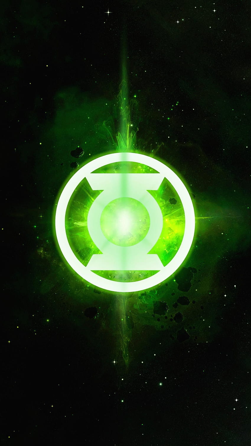 Green Lantern Corps Data, Green Lantern Corps logosu HD telefon duvar kağıdı