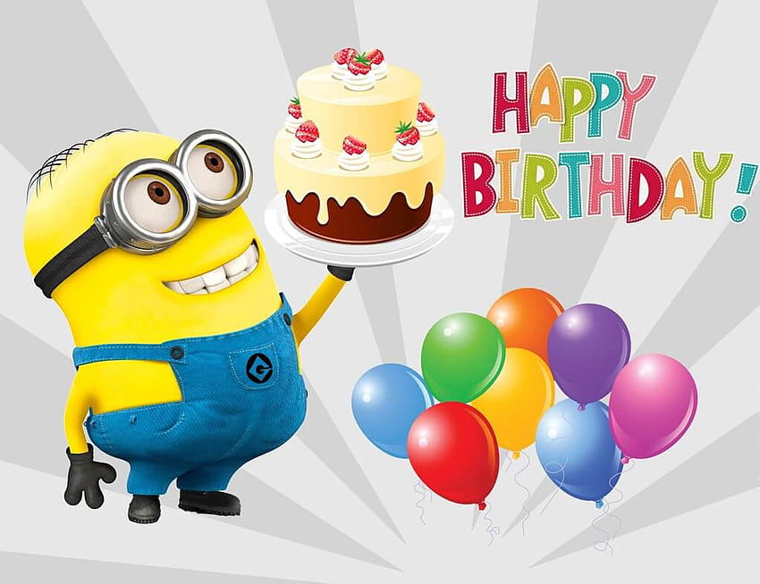5 Minions Happy Birtay Wishes – , Quotes and GIFs, minions birtay HD wallpaper