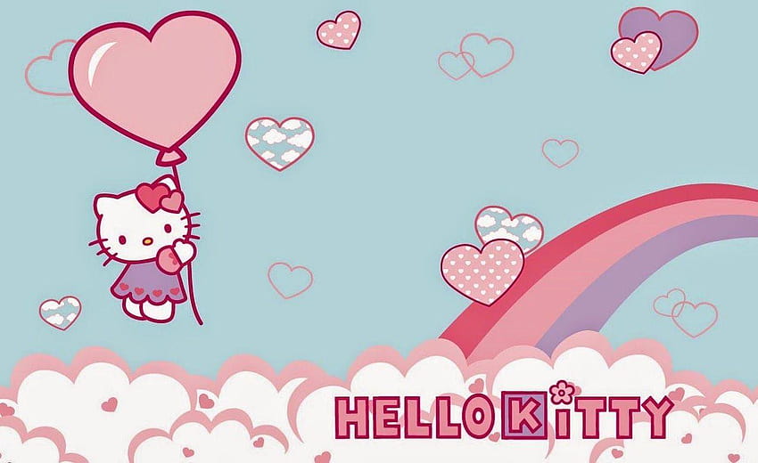 30 melhores Hello Kitty, fundo de lona Hello Kitty papel de parede HD