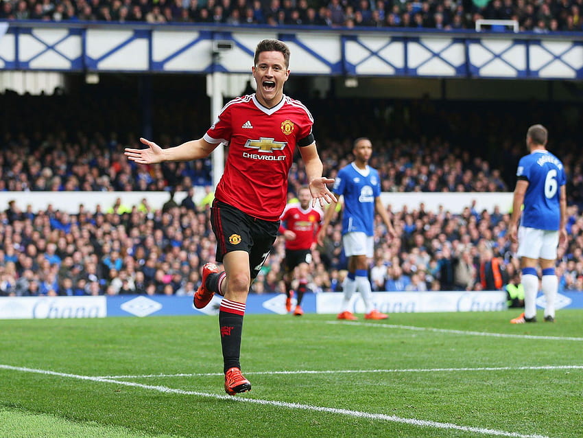 Everton 0 Manchester United 3: Ander Herrera proves why he should HD wallpaper