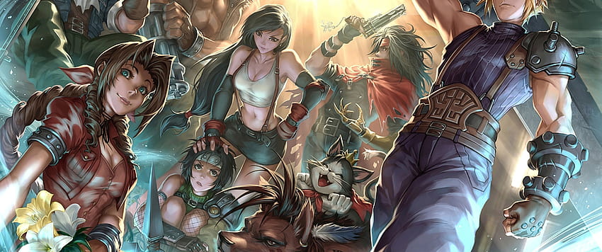Final Fantasy 7 Remake キャラクター、ファイナルファンタジー vii リメイク 2021 高画質の壁紙