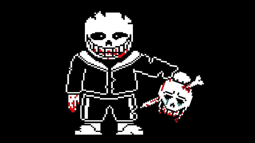 Undertale, insanity sans HD wallpaper