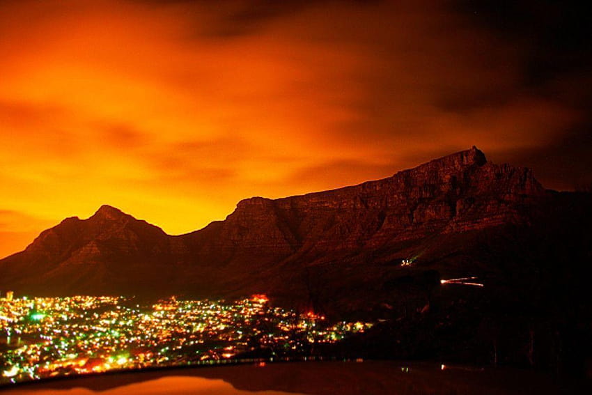 Cape Town Table Mountain HD wallpaper