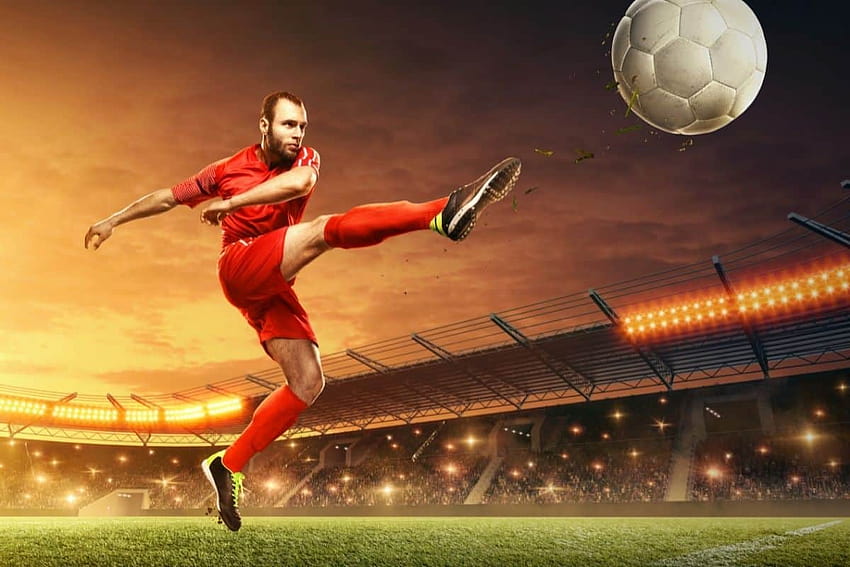 Soccer Kicks: Pace And Power, football players power kick HD wallpaper