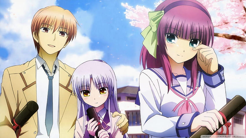 Engel schlägt! Otonashi, Yuri und Angel HD-Hintergrundbild