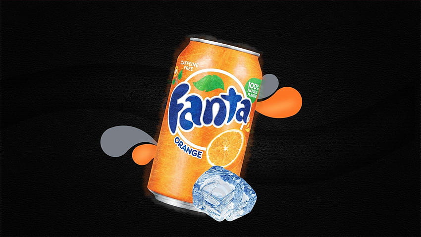 напитки, Fanta, Can / и Mobile &, безалкохолни напитки HD тапет