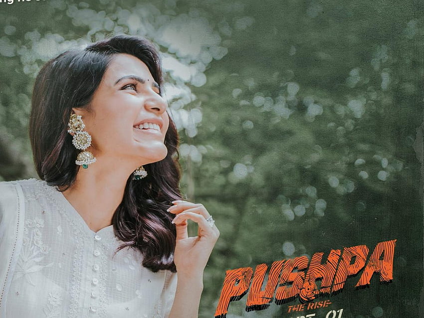 Pushpa: Samantha oficialmente a bordo para o primeiro número de dança de sua carreira para Allu Arjun starrer papel de parede HD