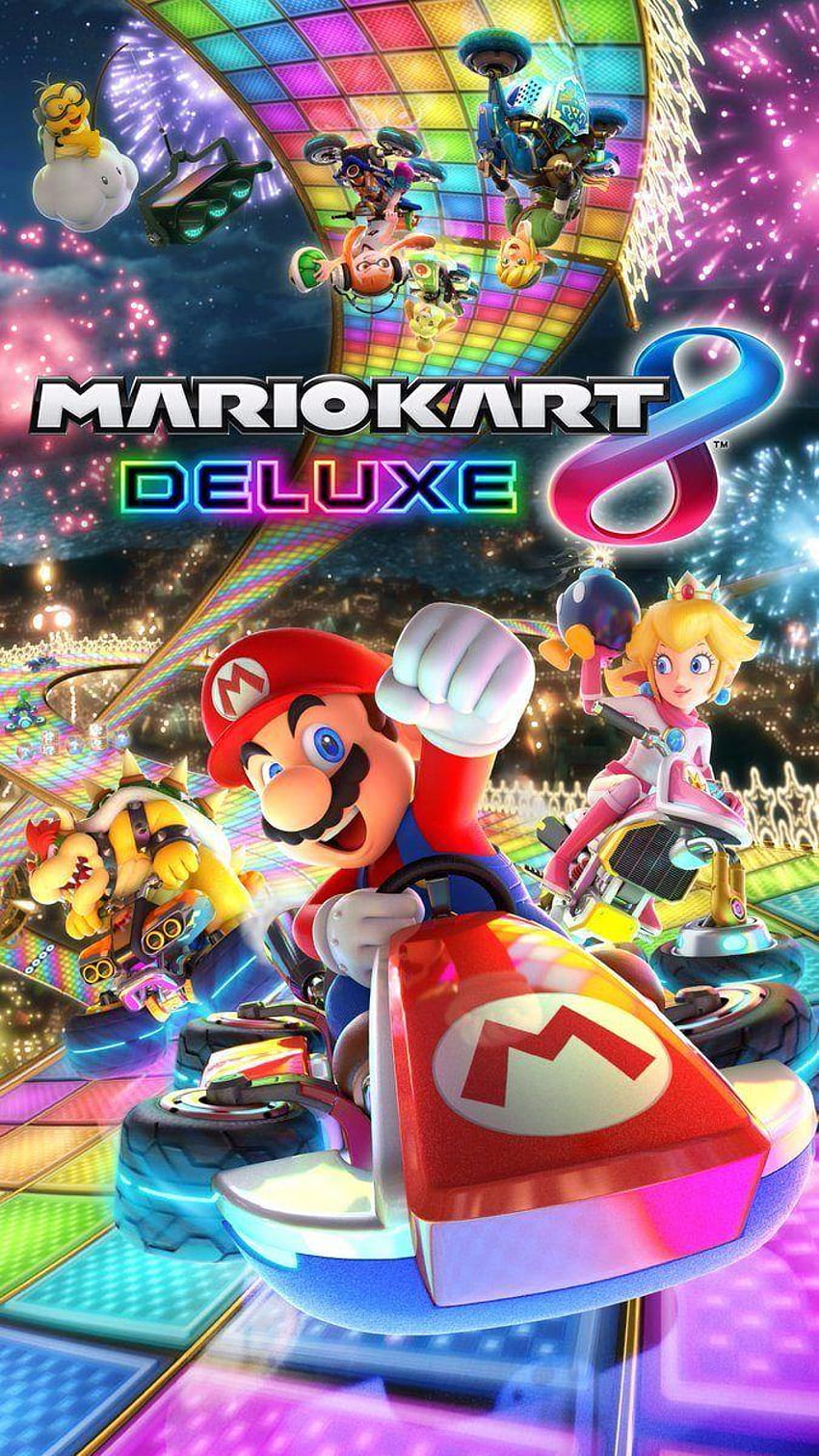 Mario Kart 8 Deluxe HD phone wallpaper