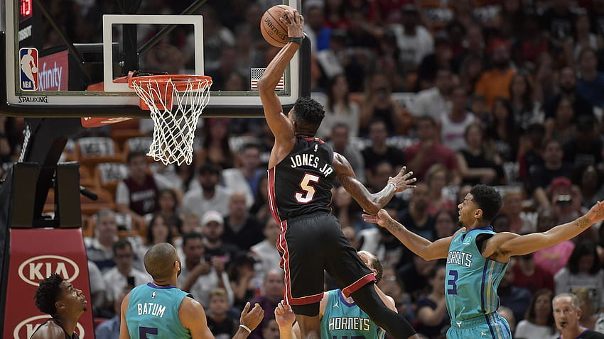 Miami Heat: The encouraging story of Derrick Jones Jr HD wallpaper