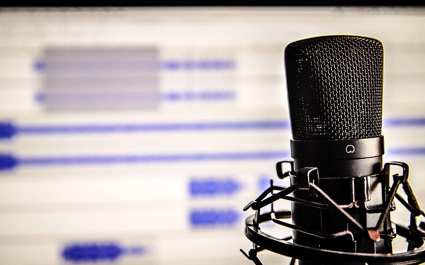 Microphone Studio Recording Mike Music, mi ke HD wallpaper