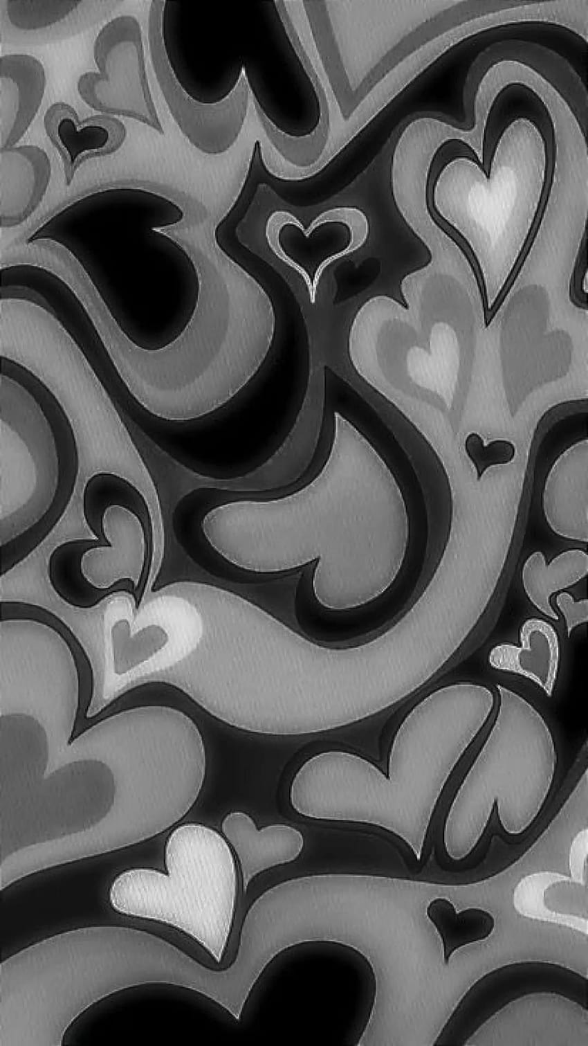 Black heart aesthetic Wallpaper Download  MobCup