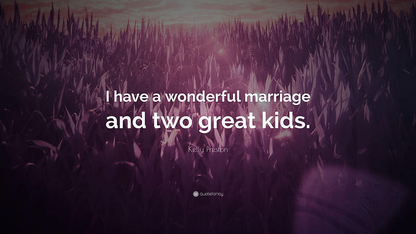 Cita de Kelly Preston: “Tengo un matrimonio maravilloso y dos grandes fondo de pantalla