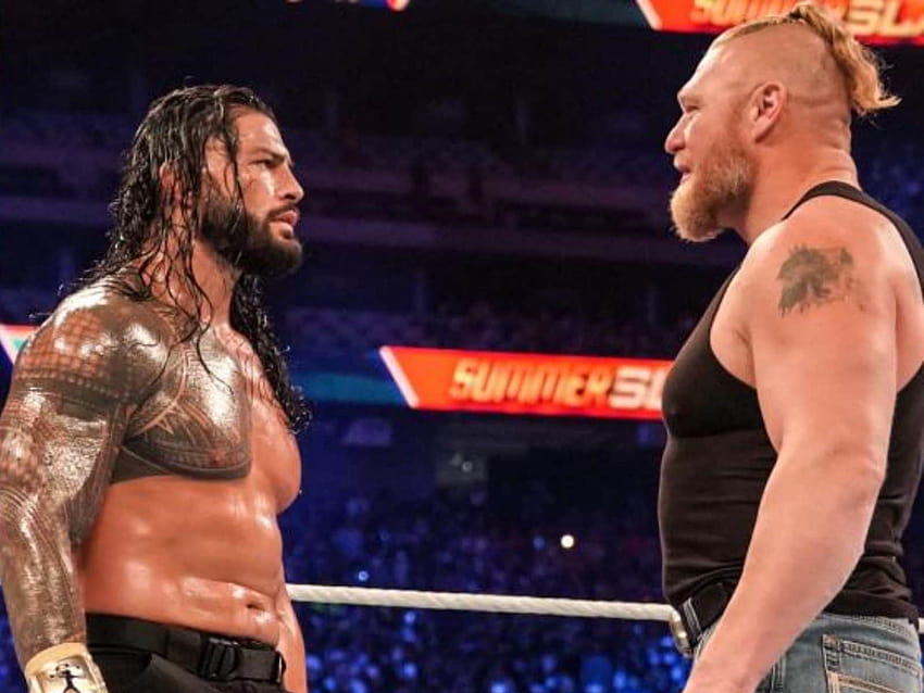 WWE Summerslam 2021: Roman Reigns Over John Cena, Brock Lesnar and Becky Lynch Return and Other Results HD wallpaper