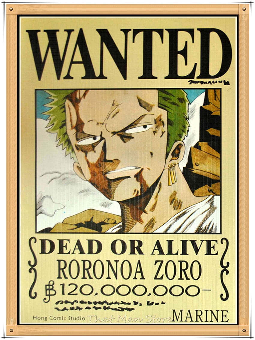 Plakat poszukiwany Sanji One Piece Tapeta na telefon HD