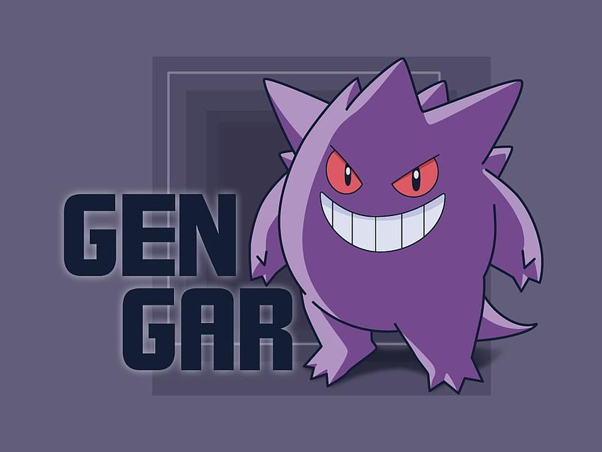 HD wallpaper: Pokémon, Pokemon: FireRed and LeafGreen, Gengar (Pokémon)