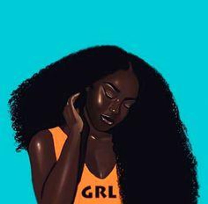 афро-американско, афро и етническо афро изкуство, моето черно е красиво, черни жени HD тапет