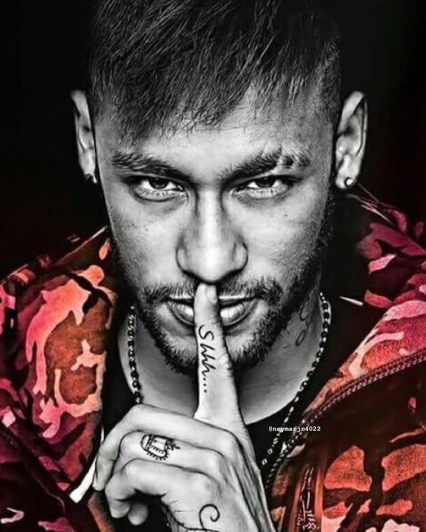 Neymar Ssst, diam wallpaper ponsel HD