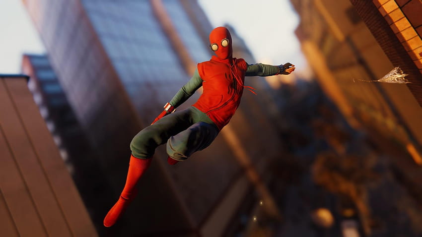 Thoughts on the homemade suit? : SpidermanPS4, spider man homemade suit HD wallpaper