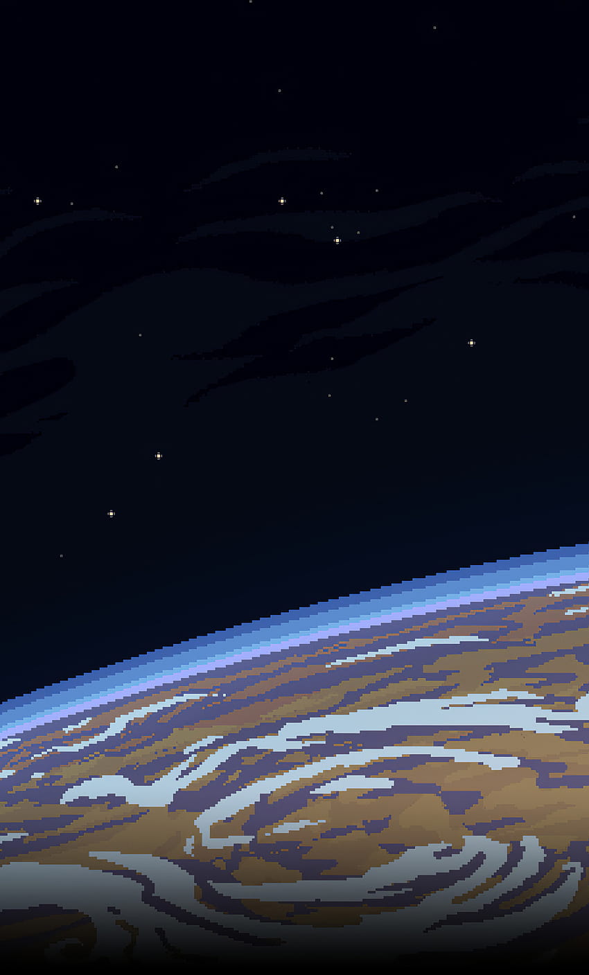 1280x2120 Planet Pixel Art iPhone , Backgrounds, and, iphone pixel HD phone wallpaper