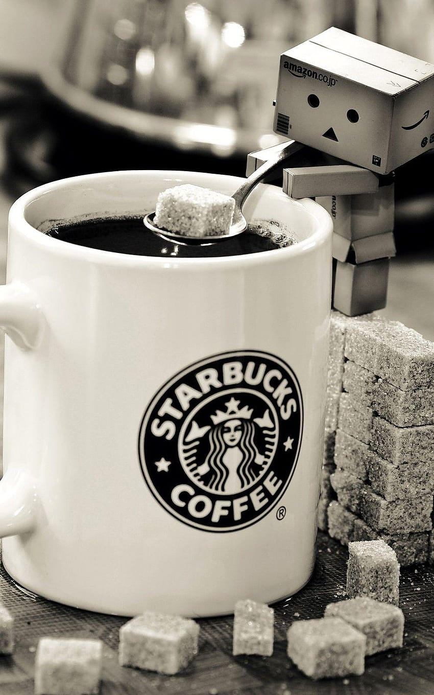 Starbucks-Kaffee Danboard Sugar iPhone 6 Plus, Starbucks-Kaffee HD-Handy-Hintergrundbild