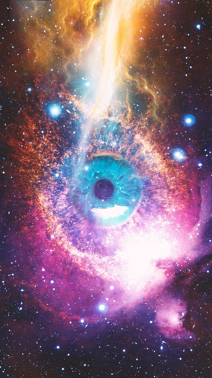 Cosmic Space Eye, cosmic mobile HD phone wallpaper