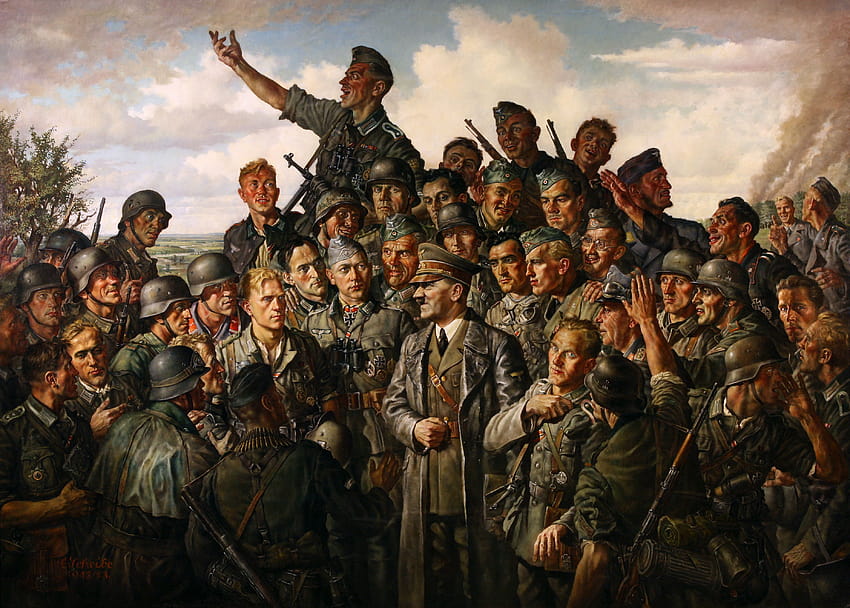 Adolf Hitler, deutsche wehrmacht HD wallpaper