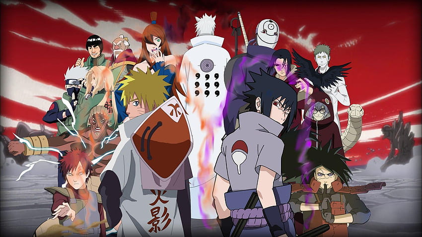 Naruto The 4th Great Ninja War, Наруто велика война на нинджа HD тапет