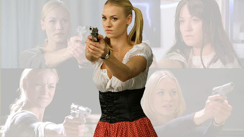 Blondes women Yvonne Strahovski girls with guns Chuck TV Series, yvonne strahovski chuck HD wallpaper