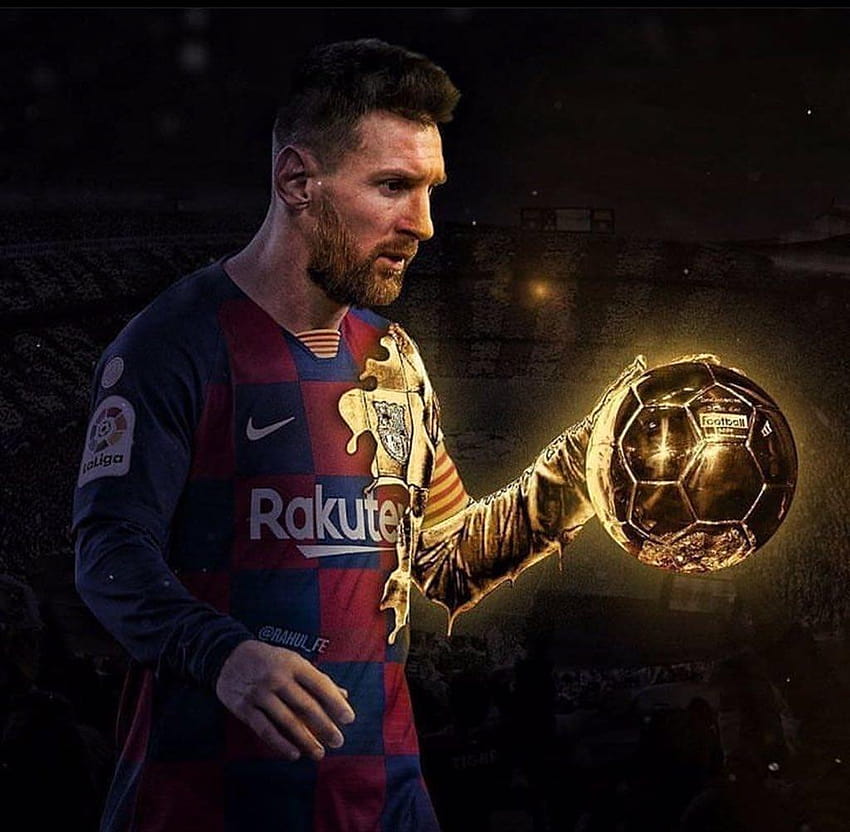 Ballon d’Or 2019 Messi HD-Hintergrundbild