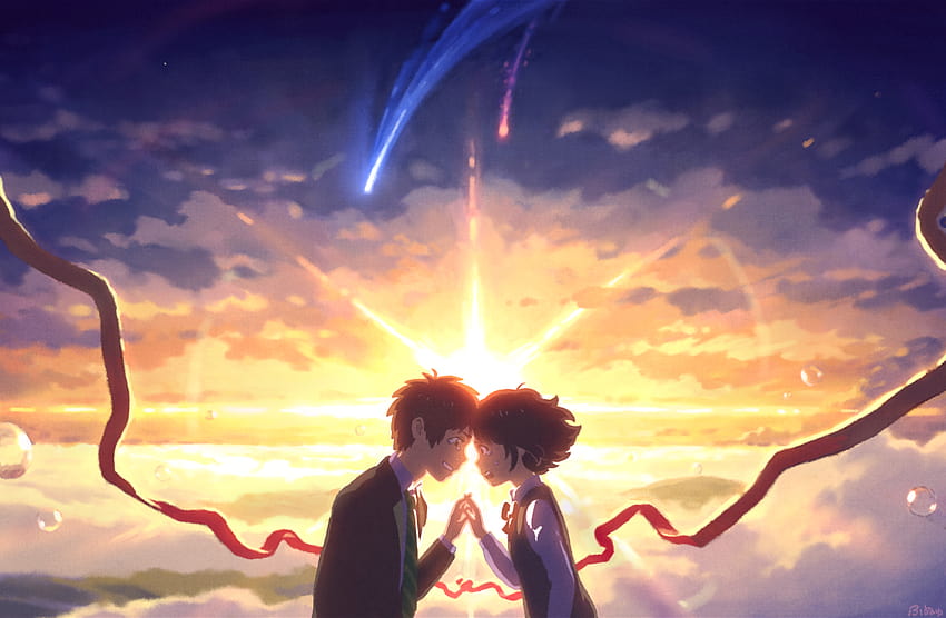 Your Name 4K Wallpaper Galore  Kimi no na wa, Anime background, Kimi no na  wa wallpaper